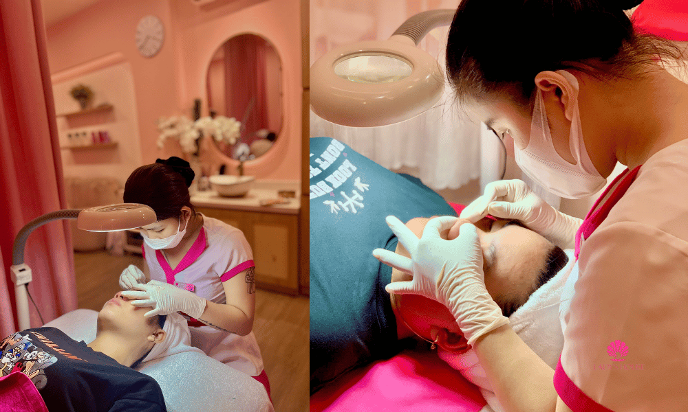 Lấy nhân mụn Thủ Dầu Một: Đánh bay mụn cám, mụn đầu đen tại Lady's House Spa