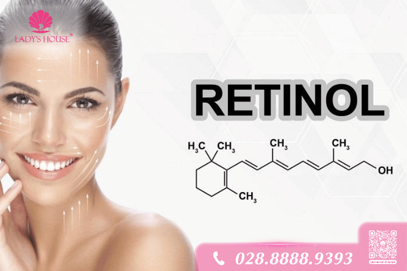 retinol trị mụn nội tiết