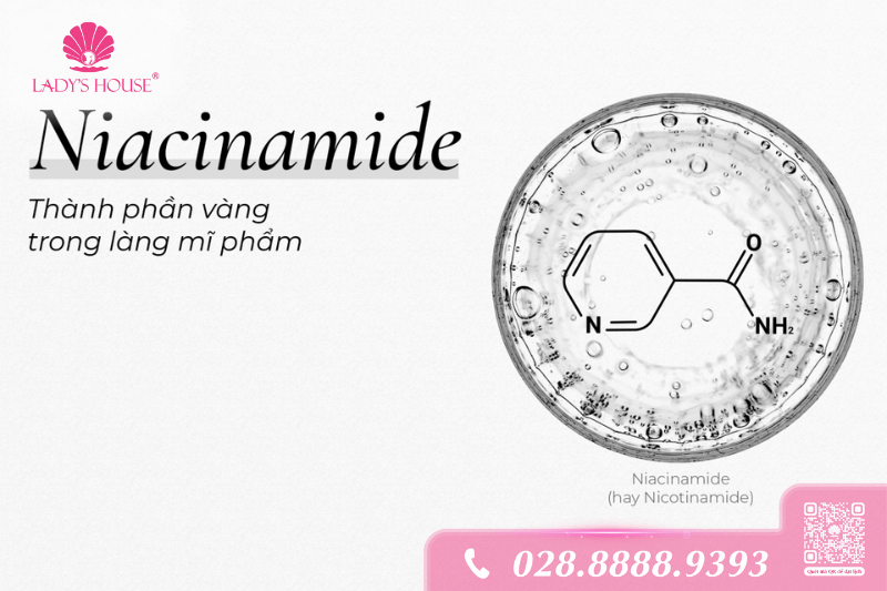 Niacinamide trong mỹ phẩm