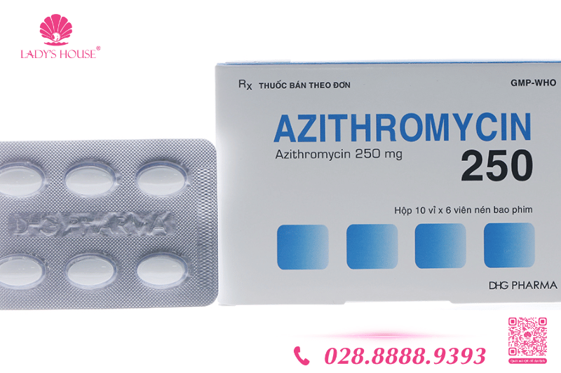 Azithromycin điều trị mụn trứng cá nặng