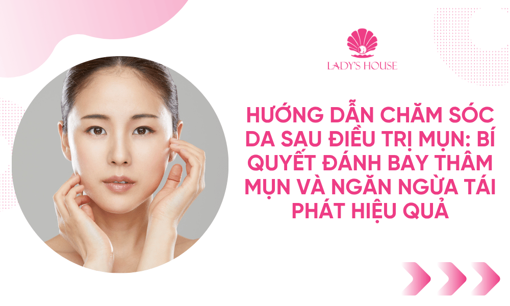 Hướng Dẫn Chăm Sóc Da Sau Điều Trị Mụn: Bí Quyết Đánh Bay Thâm Mụn Và Ngăn Ngừa Tái Phát Hiệu Quả